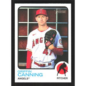 2022 Topps Heritage #516 Griffin Canning