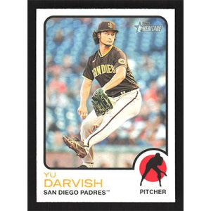 2022 Topps Heritage #552 Yu Darvish