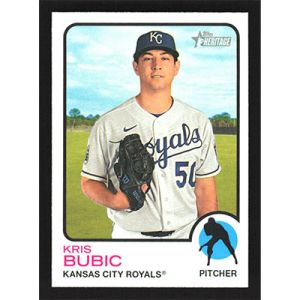 2022 Topps Heritage #589 Kris Bubic