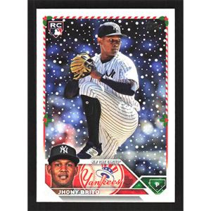 2023 Topps Holiday #H138 Jhony Brito