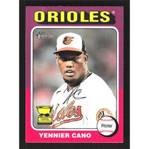2024 Topps Heritage #121 Yennier Cano