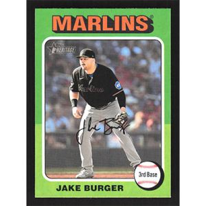 2024 Topps Heritage #398 Jake Burger