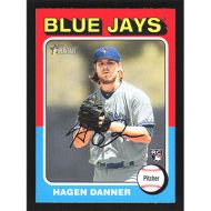 2024 Topps Heritage #495 Hagen Danner UER - Bradin Hagens Pictured