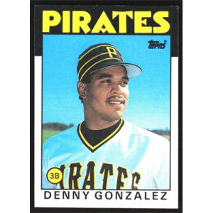 1986 Topps #746 Denny Gonzalez