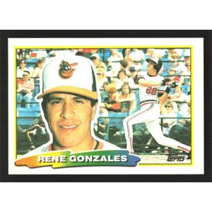 1988 Topps Big #209 Rene Gonzales