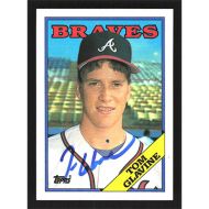 1988 Topps #779 Tom Glavine Autographed