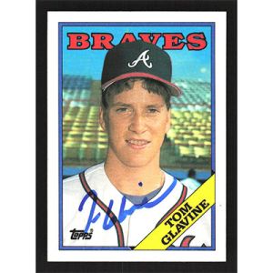 1988 Topps #779 Tom Glavine Autographed