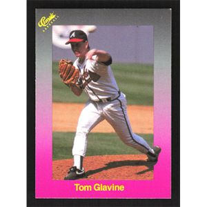 1989 Classic Travel Purple #159 Tom Glavine