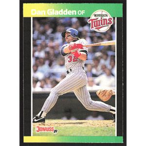 1989 Donruss #391 Dan Gladden