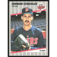1989 Fleer #113 German Gonzalez