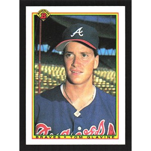 1990 Bowman #2 Tom Glavine