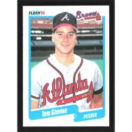 1990 Fleer #583 Tom Glavine