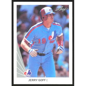 1990 Leaf #476 Jerry Goff