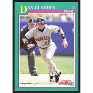 1991 Score #163 Dan Gladden