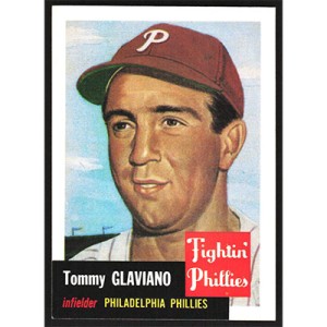 1991 Topps Archives 1953 #140 Tommy Glaviano