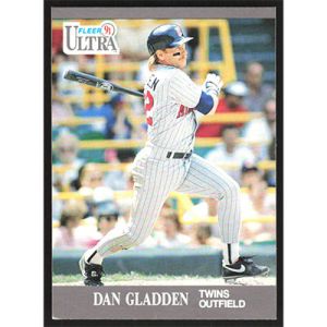 1991 Ultra #187 Dan Gladden