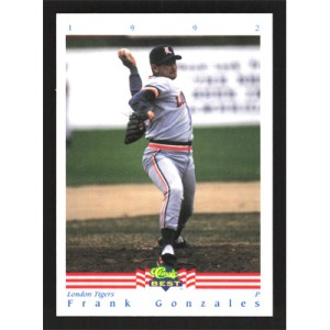 1992 Classic/Best #172 Frank Gonzales