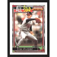 1992 Topps Gold Winners #395 Tom Glavine All-Star
