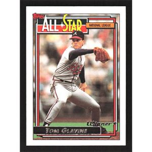 1992 Topps Gold Winners #395 Tom Glavine All-Star
