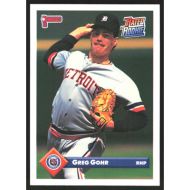 1993 Donruss #605 Greg Gohr Rated Rookie