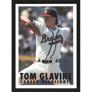 1993 Fleer Tom Glavine Career Highlights #3 Tom Glavine Facing Left