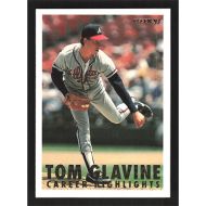 1993 Fleer Tom Glavine Career Highlights #3 Tom Glavine Facing Right