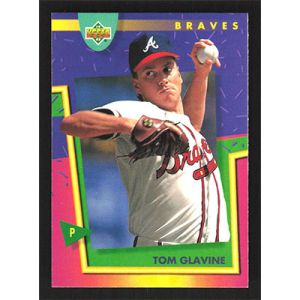 1993 Fun Pack #63 Tom Glavine