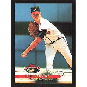 1993 Stadium Club #296 Tom Glavine Members Choice