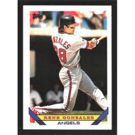 1993 Topps #266 Rene Gonzales