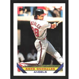 1993 Topps #266 Rene Gonzales