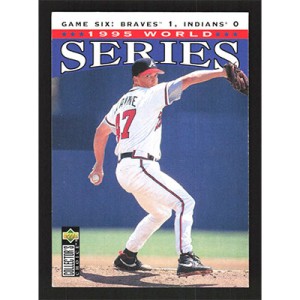 1996 Collector's Choice #395 Tom Glavine World Series