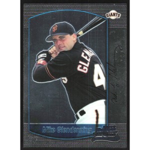 2000 Bowman Chrome Draft #54 Mike Glendenning