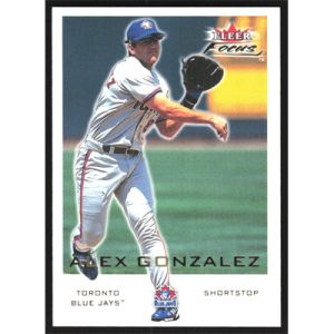 2001 Fleer Focus #119 Alex Gonzalez