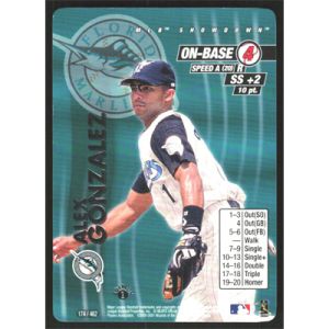 2001 MLB Showdown 1st Edition #174 Alex Gonzalez