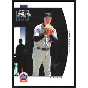 2005 Donruss Team Heroes #202 Tom Glavine