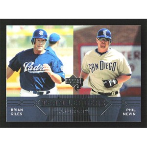 2005 Upper Deck #284 B. Giles/P. Nevin Team Leaders