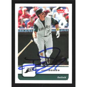 2006 Fleer #116 Jonny Gomes Autographed