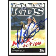2006 Topps Opening Day Sports Illustrated For Kids #2 Marcus Giles Autographed