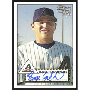 2006 Topps '52 Signatures #52S-EG Enrique Gonzalez Autographed