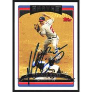 2006 Topps #380 Marcus Giles Autographed