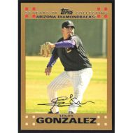 2007 Topps Gold #462 Edgar Gonzalez
