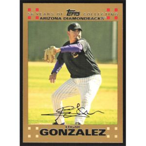 2007 Topps Gold #462 Edgar Gonzalez