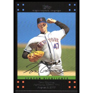2007 Topps Update #UH206 Tom Glavine Season Highlights