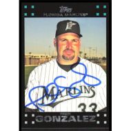 2007 Topps #616 Fredi Gonzalez Autographed