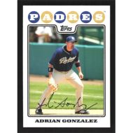 2008 Topps #475 Adrian Gonzalez