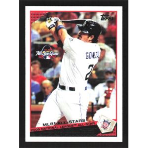 2009 Topps Update #UH257 Adrian Gonzalez All-Star