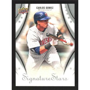 2009 Upper Deck Signature Stars #22 Carlos Gomez