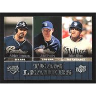 2009 Upper Deck #438 A. Gonzalez/J. Peavy/B. Giles Team Leaders