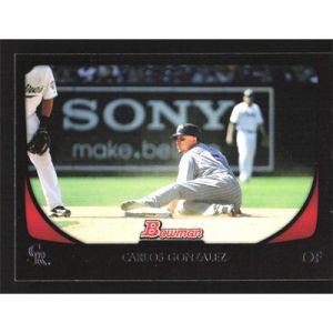 2011 Bowman #44 Carlos Gonzalez