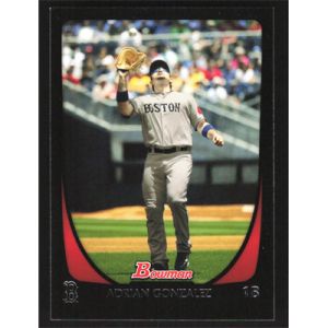 2011 Bowman #87 Adrian Gonzalez